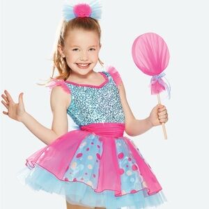 *NEW* in bag—Revolution Dancewear “Sugar and Spice” RC18622 Size Small Child